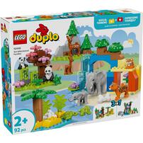 【オンライン限定価格】レゴ LEGO デュプロ デュプロのまち 3in1 どうぶつのかぞく 10446｜誕生日 プレゼント ブロック 知育 誕生日 1歳半 2歳 4歳 幼児 ごっこ遊び 動物 生き物