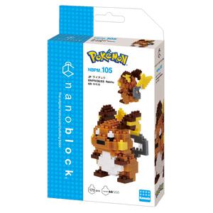 ナノブロック ポケットモンスター ライチュウ