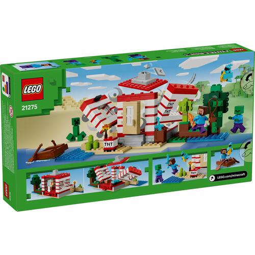 レゴ LEGO マインクラフト 21275 TNT ジャングルハウス