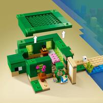 レゴ LEGO マインクラフト カメのビーチハウス 21254｜プレゼント 誕生日 7歳 8歳 9歳 10歳 小学生 知育 マイクラ Minecraft